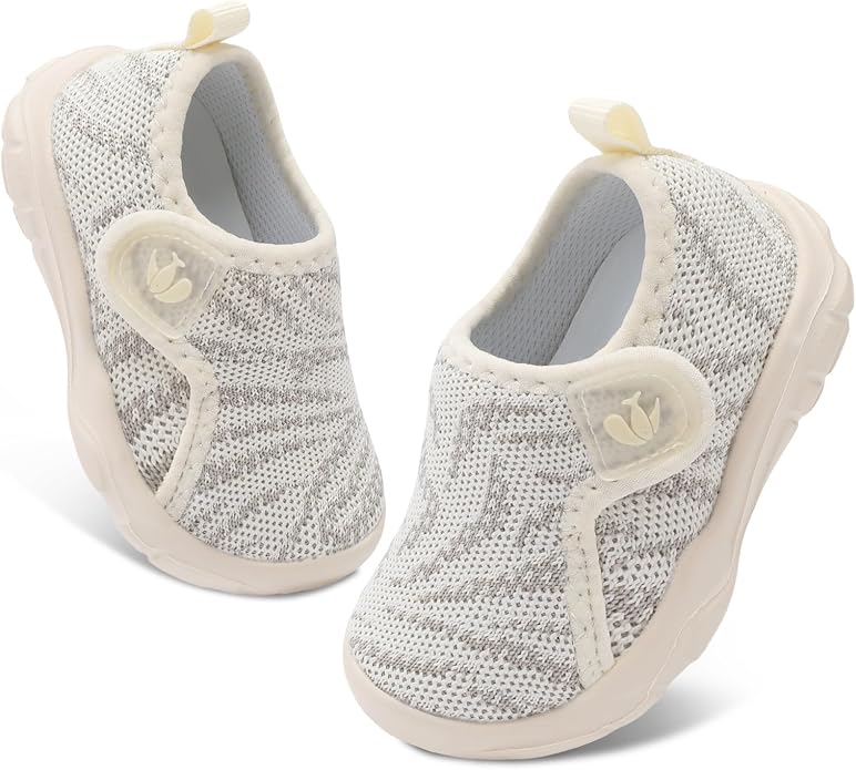 FEETCITY Baby Shoes Boys Girls First Walking Shoes Infant Sneakers Lightweight by FEETCITY
