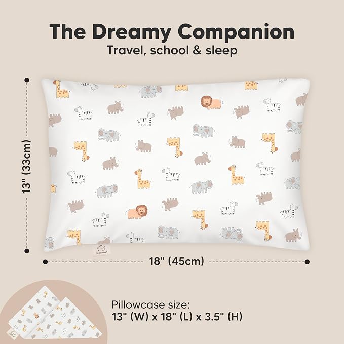 Toddler Pillow with Pillowcase - Image 3