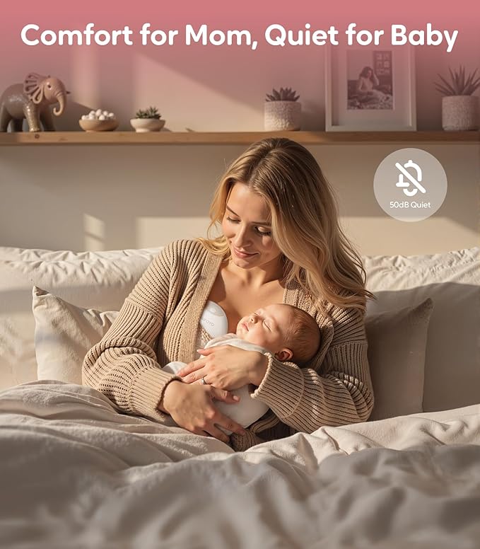 Wearable Breastfeeding Pump, Hands-Free Breast Pump – Electric Portable Breast - Image 8