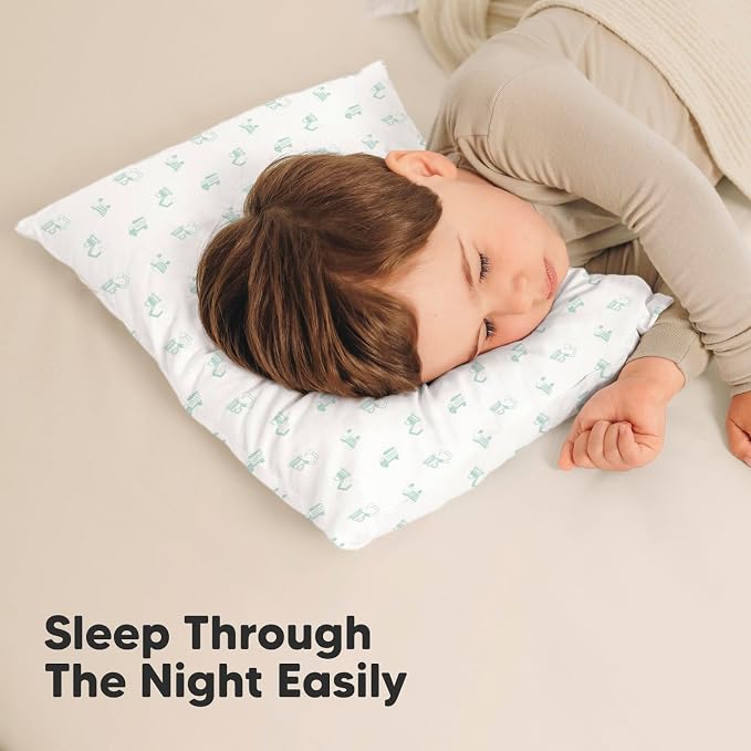 KeaBabies 2-Pack Toddler Pillow 13x18 - Image 7