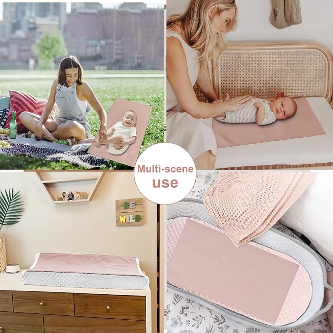 Owlowla Baby Diaper Changing Pad Portable Changing Mat Travel Changing Pad Liner - Image 5