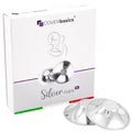 Original Italian Silver Nursing Cups by COVERbasics