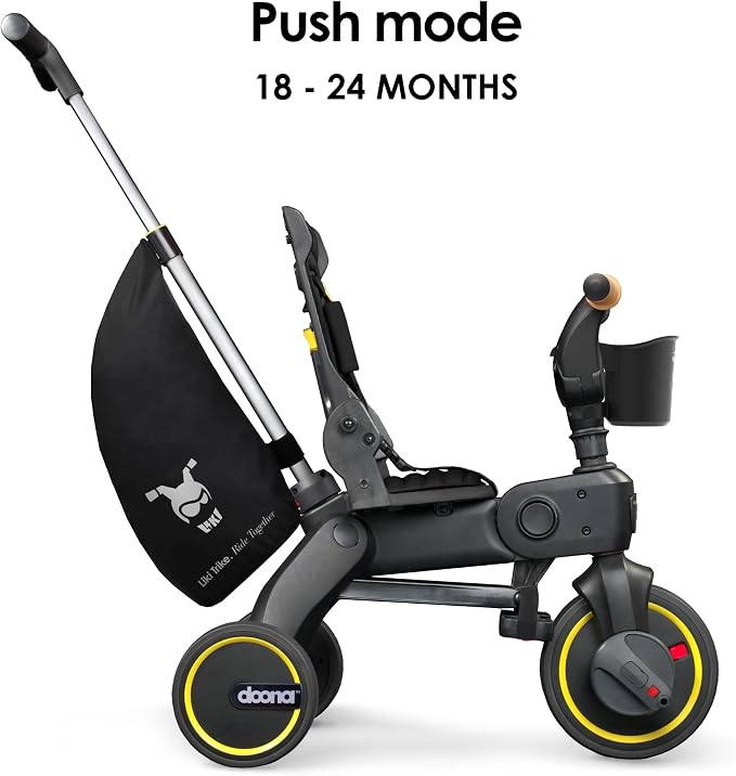 Doona Liki Trike S5, Nitro Black - Image 3