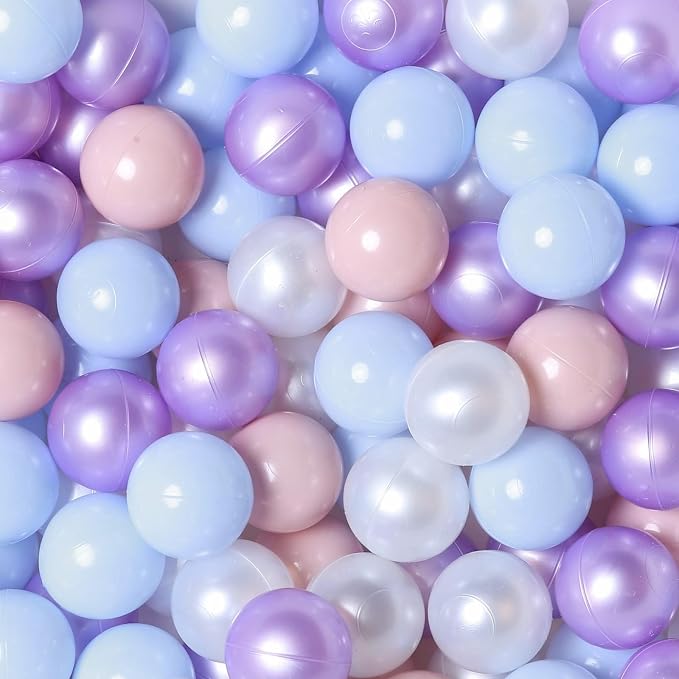 GOGOSO Ball Pits Balls for Toddlers Pack of 50 100 200 Plastics Shape Ball by GOGOSO