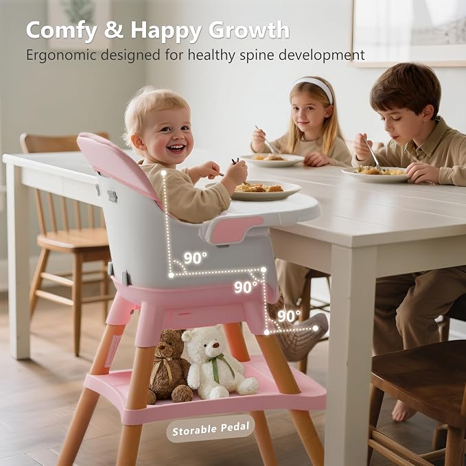 Kinder King 7 in 1 Baby High Chair - Image 4