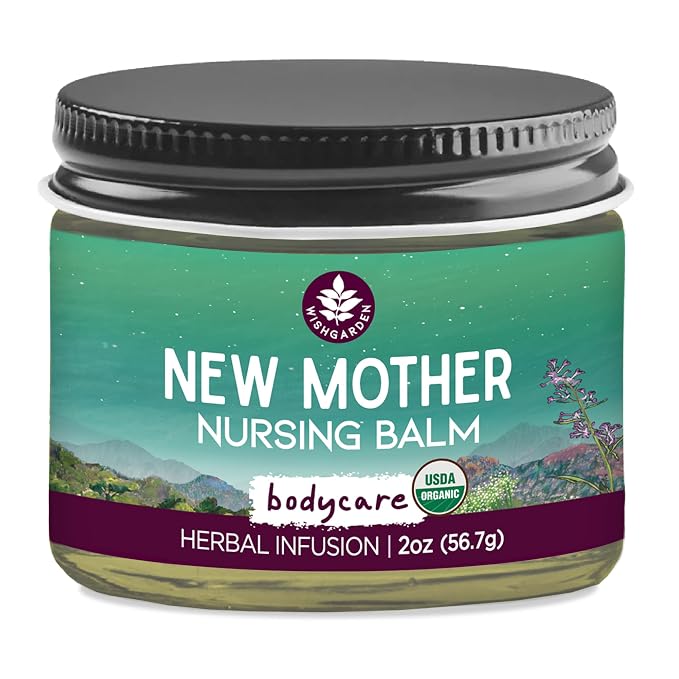 WishGarden Herbs New Mother Nursing Balm by WishGarden