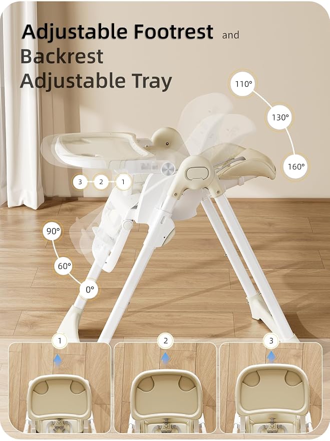 High Chair, Foldable High Chairs - Image 2