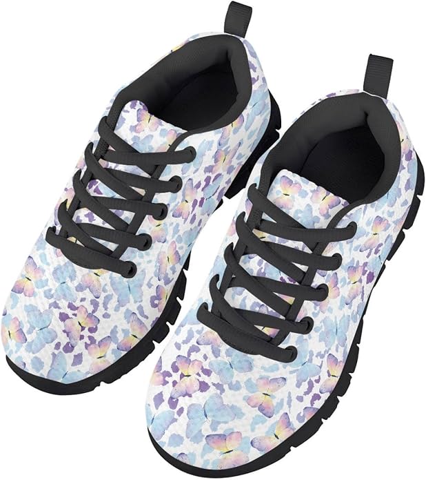 MARSVOVO First Shoes for Walking Boy Girl Athletic Lightweight Flexible Lace-up - Image 3