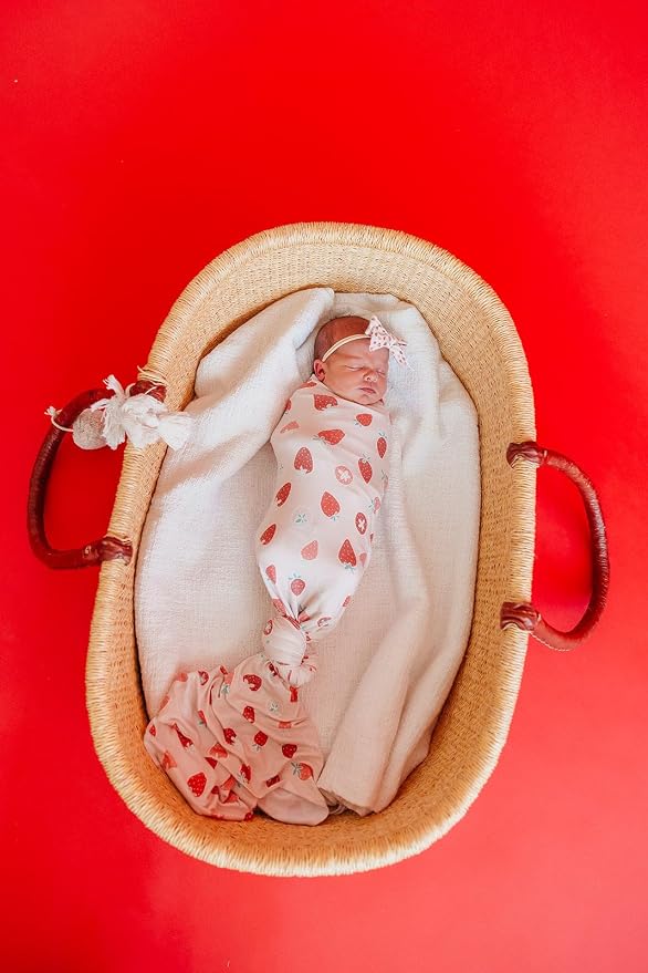 Copper Pearl Baby Swaddle Blanket - Image 3