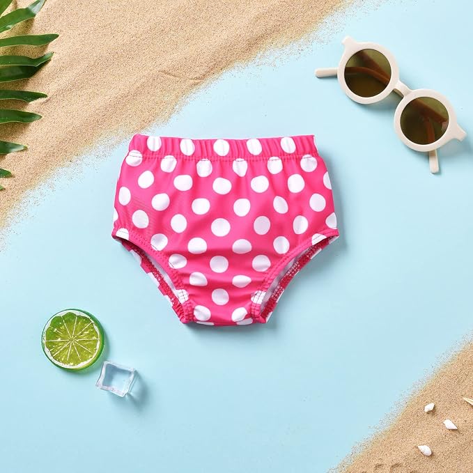 Aalizzwell Toddler Baby Girl Bathing Suit Two Piece Swimsuit Bikini Beach Wear - Image 5