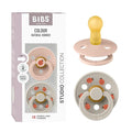 BIBS Studio Soother 2-Pack, BPA Free Dummy Pacifier, Round Nipple. Natural by BIBS
