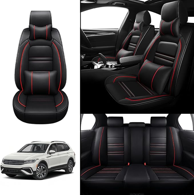 Car Seat Covers for VW Car tiguan 2009-2025 | 5-Seats Seat Covers, Waterproof - Image 2