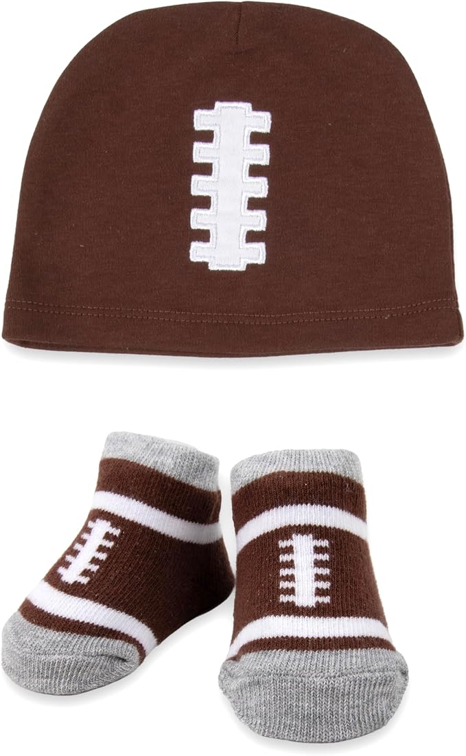 Baby Bib, Booties & Headwear Gift Set – 3 Piece Outfit - Image 4