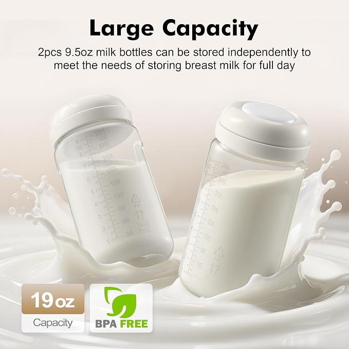 Portable Breast Milk Cooler - 19oz Breast Milk Cooler Bottle - Image 4