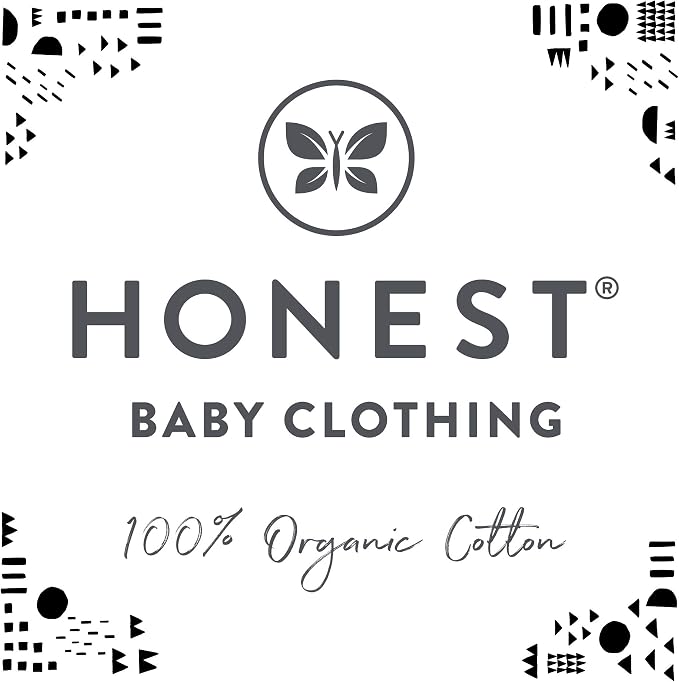 HonestBaby Sleep and Play Footed Pajamas One-Piece Sleeper Jumpsuit Zip-Front - Image 5