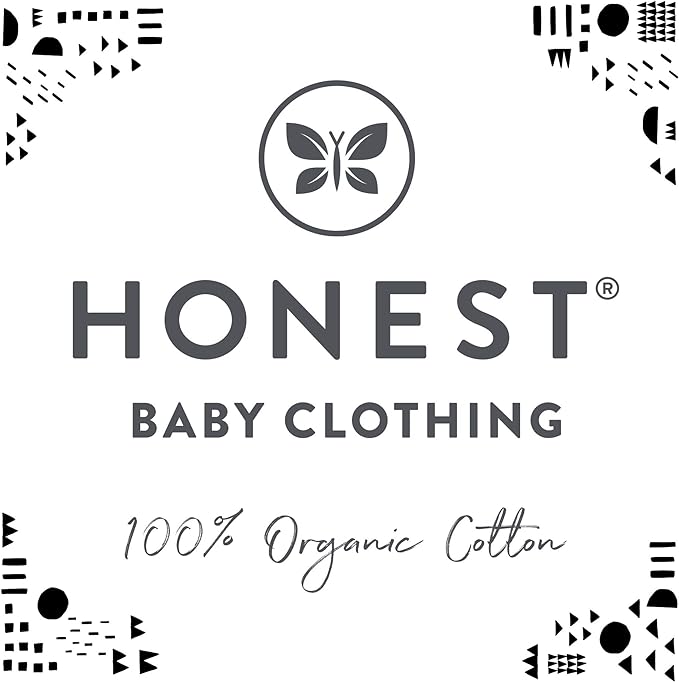 HonestBaby Sleep and Play Footed Pajamas One-Piece Sleeper Jumpsuit Zip-Front - Image 5