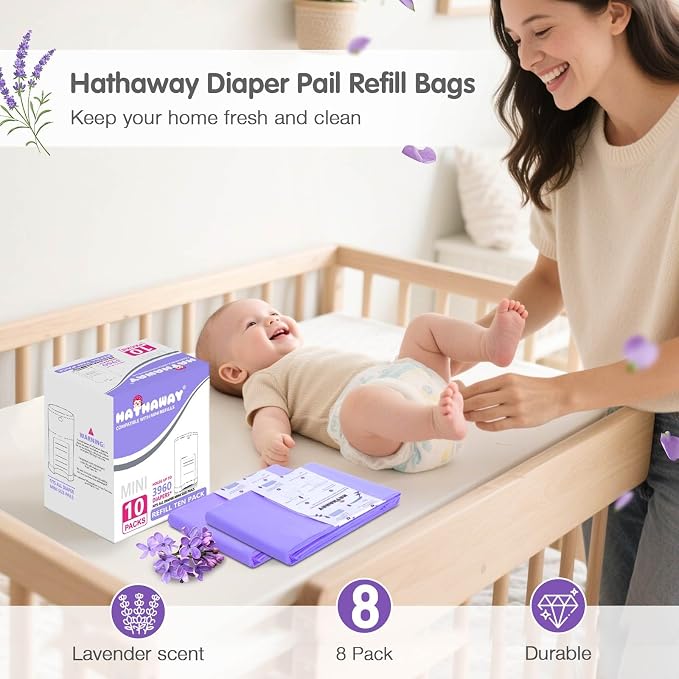 Diaper Pail Refill Bags Compatible - Image 5