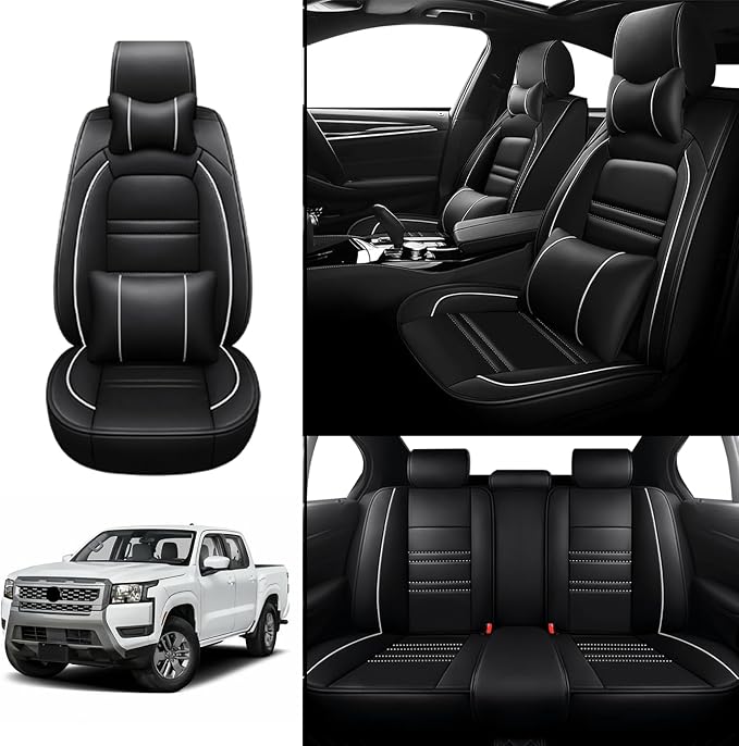 Car Seat Covers for Nissan Car Frontier 1998-2025 | 5-Seats Seat Covers - Image 2