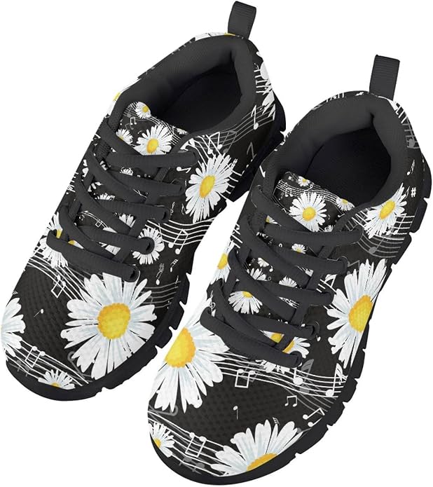 MARSVOVO First Shoes for Walking Boy Girl Athletic Lightweight Flexible Lace-up - Image 3