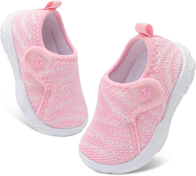 FEETCITY Baby Shoes Boys Girls First Walking Shoes Infant Sneakers Lightweight by FEETCITY