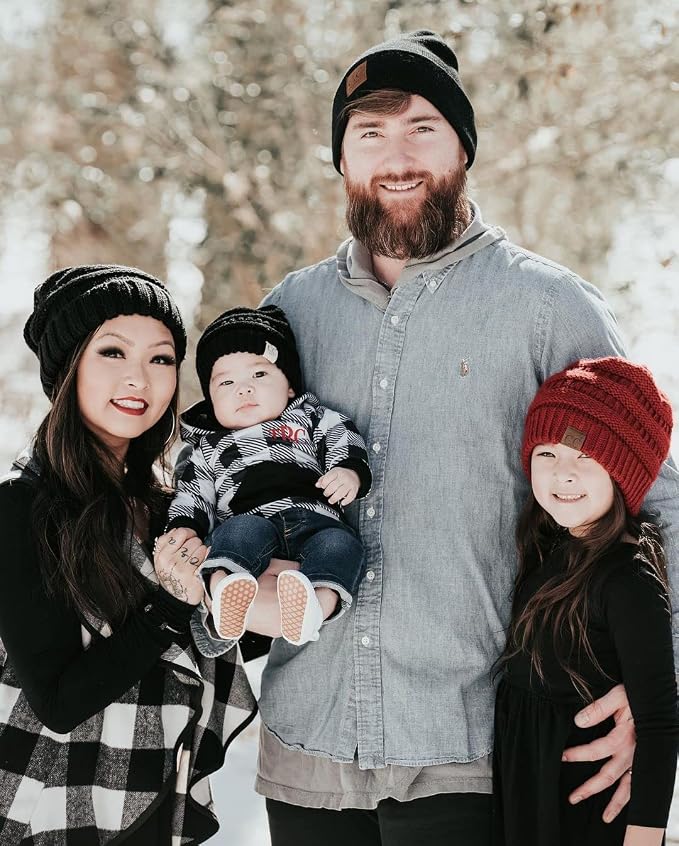 Funky Junque Baby Winter Hat – Cute Newborn Hats, Cozy Warm Infant Beanie - Image 6