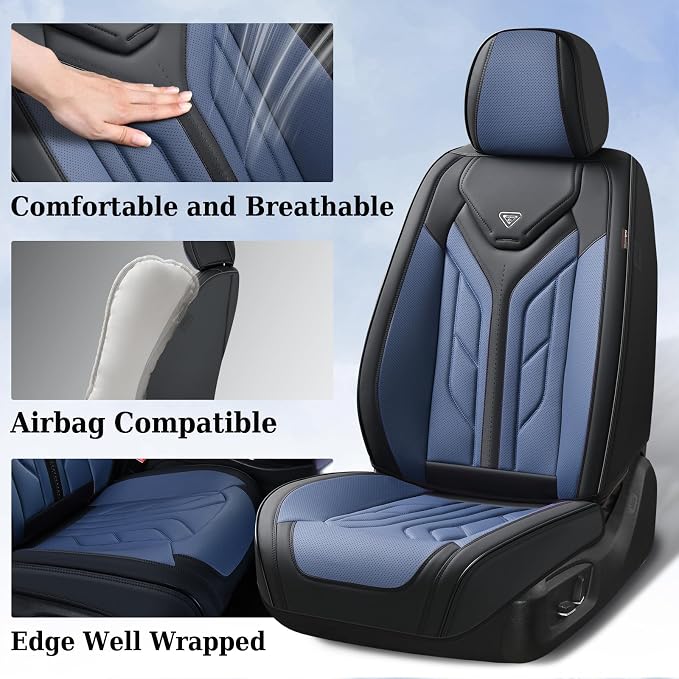 Coverado Seat Covers, Car Seat Covers Front Seats, Leather Seat Covers - Image 4