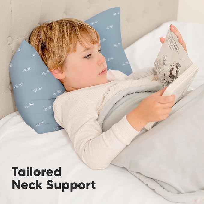 KeaBabies 2-Pack Toddler Pillow 13x18 - Image 5