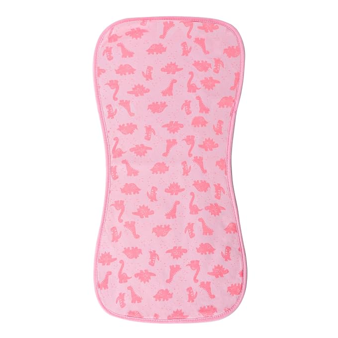 Hakochia Burp Cloths for Baby Girls Organic Cotton Large Burp Clothes Extra - Image 7