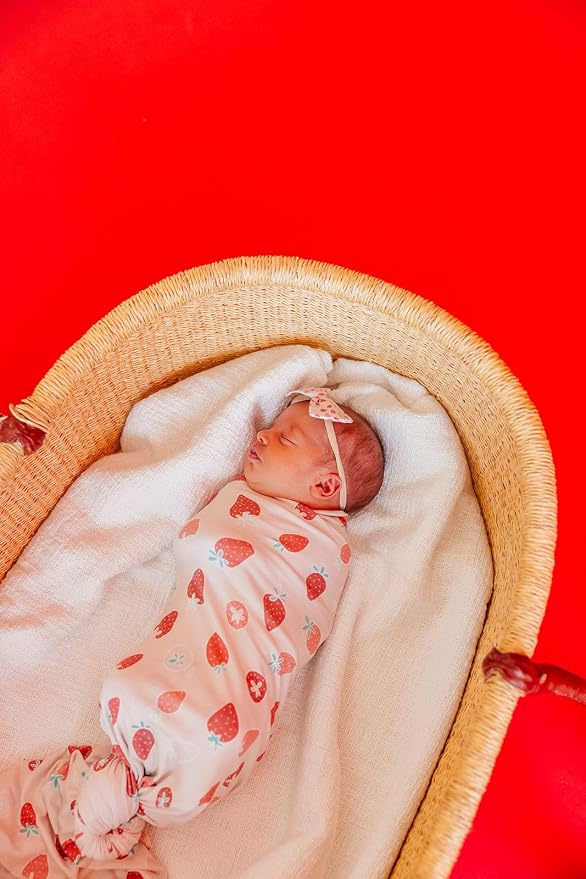 Copper Pearl Baby Swaddle Blanket - Image 9