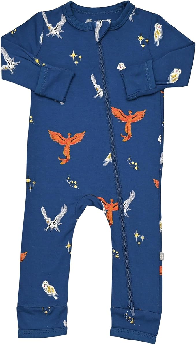 KYTE BABY Unisex Rayon Made From Bamboo Zippered Rompers 0-24 Months - Image 4