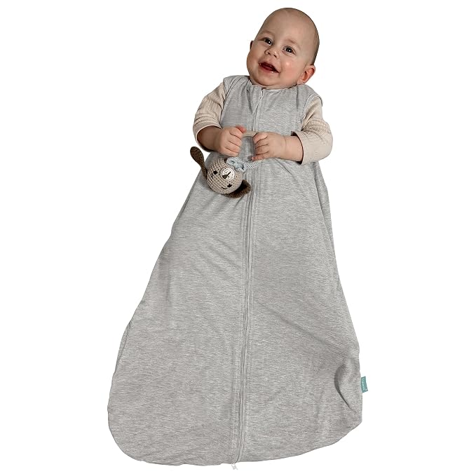 Rayon Made from Bamboo Sleep Sack, 0.5 TOG Wearable Blanket Baby, Sleep Sack by Lilbestie