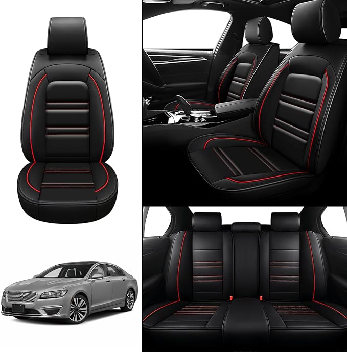 Seat Covers for Lincoln mkz 2011-2020 | 5-Seats Leather Seat Covers - Image 2