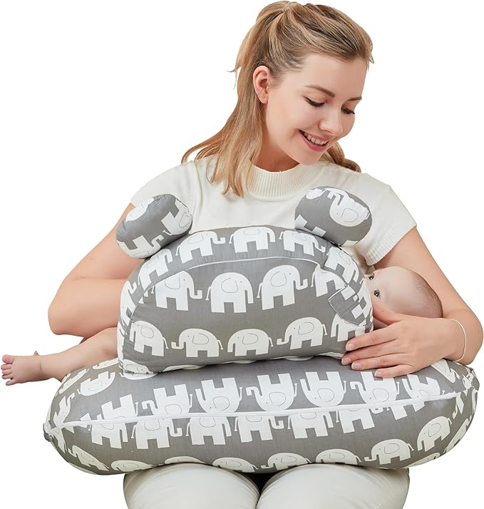 Nursing Pillow for Breastfeeding, Breast Feeding Pillow for Mom Support by Unknown