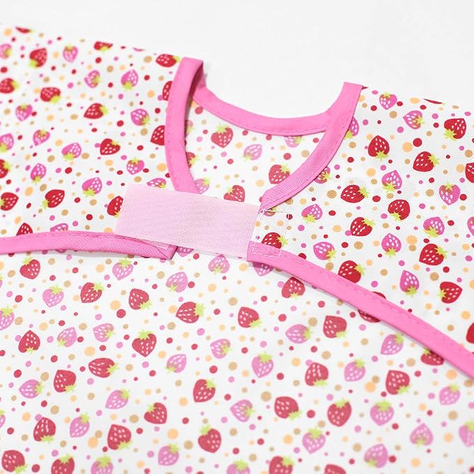 Long Sleeve Waterproof Bib for Toddlers – Feeding Smock for Baby Mealtime - Image 3