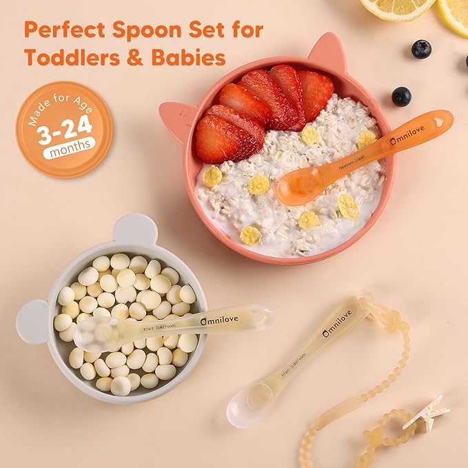 Silicone Baby Spoons 2-Pack - Image 5
