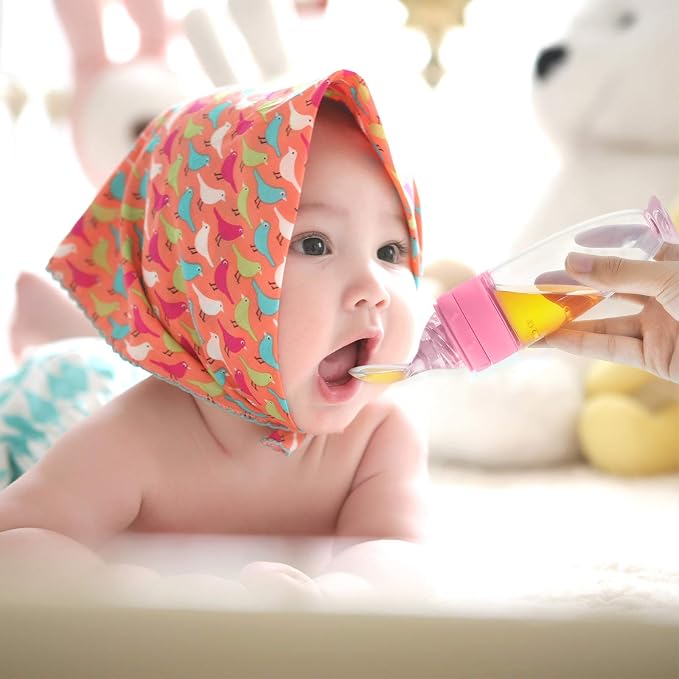 2 Pieces Silicone Baby Spoons Baby Feeding Spoon - Image 6