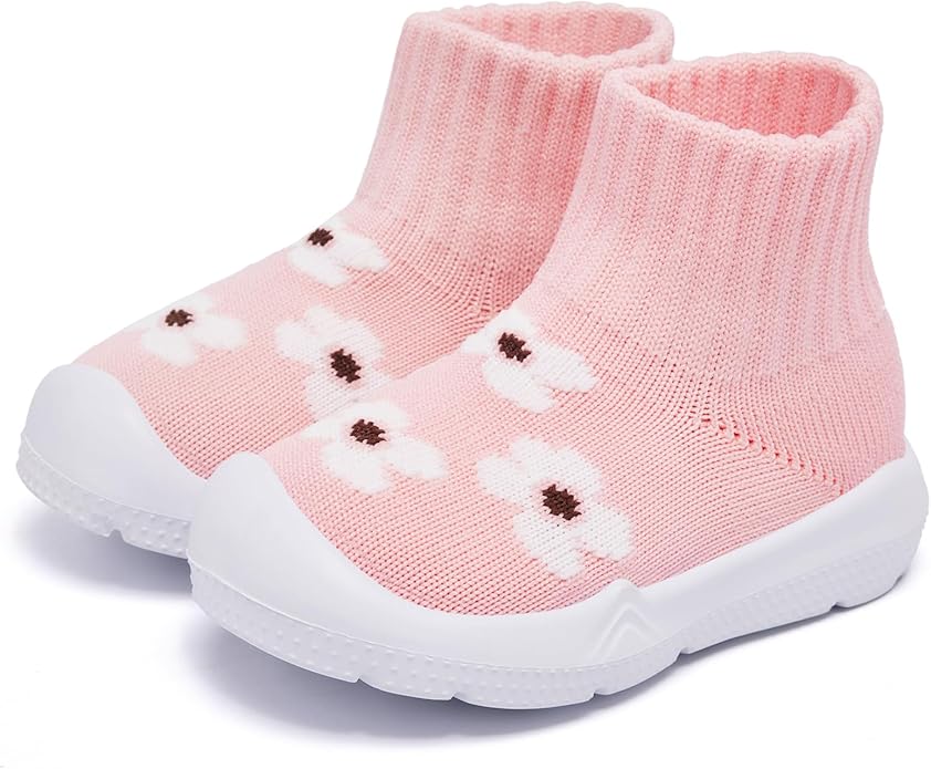 MORENDL Toddler Sock Shoes Baby Walking Shoes Infant Slippers Boys & Girls by MORENDL