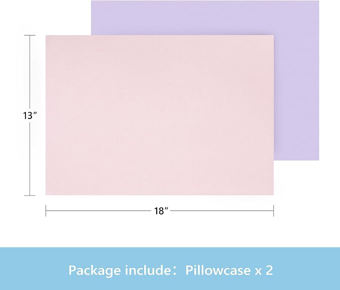 TILLYOU Toddler Pillowcase 2 Pack - Image 2