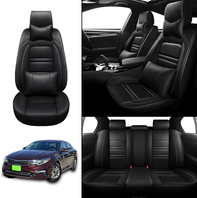 Car Seat Covers for kia Optima 2003-2020 | 5-Seats Seat Covers, Waterproof Seat - Image 2