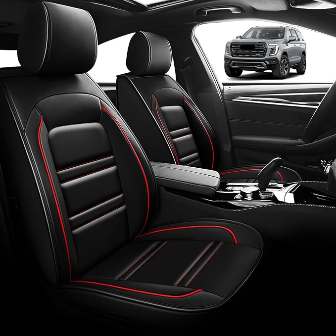 Car Seat Cover for gmc Yukon 2000-2025 | Car Seat Covers Front Seats, - Image 2