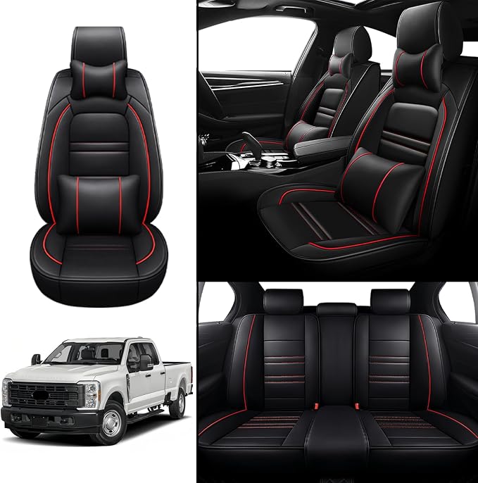 Car Seat Covers for Ford f250 2011-2025 | 5-Seats Seat Covers, Waterproof Seat - Image 2