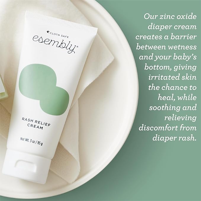 Esembly Rash Relief Cream, Organic and Cloth Friendly Zinc Oxide Barrier Cream - Image 5