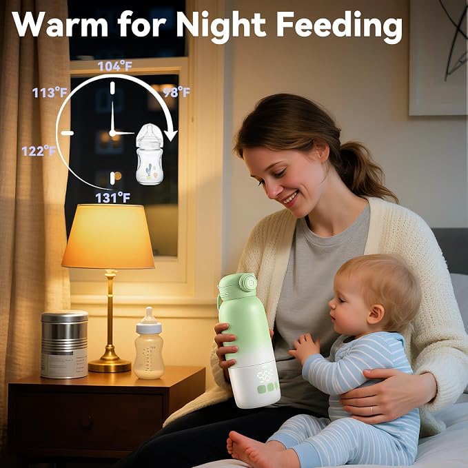 Portable Bottle Warmer, Large 12oz Capacity - Image 5