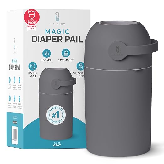 L.A. Baby Magic Diaper Pail by L.A.+Baby