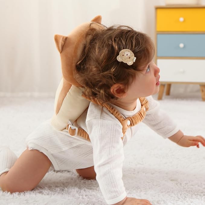 Baby Head Protector Backpack -Soft & Lightweight Pads - Image 4