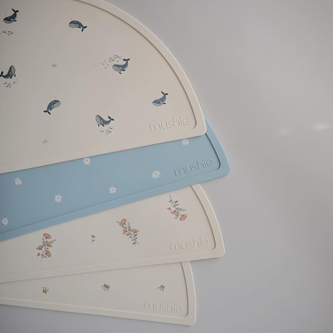 mushie Silicone Placemat for Kids | BPA-Free Non-Slip Design - Image 3