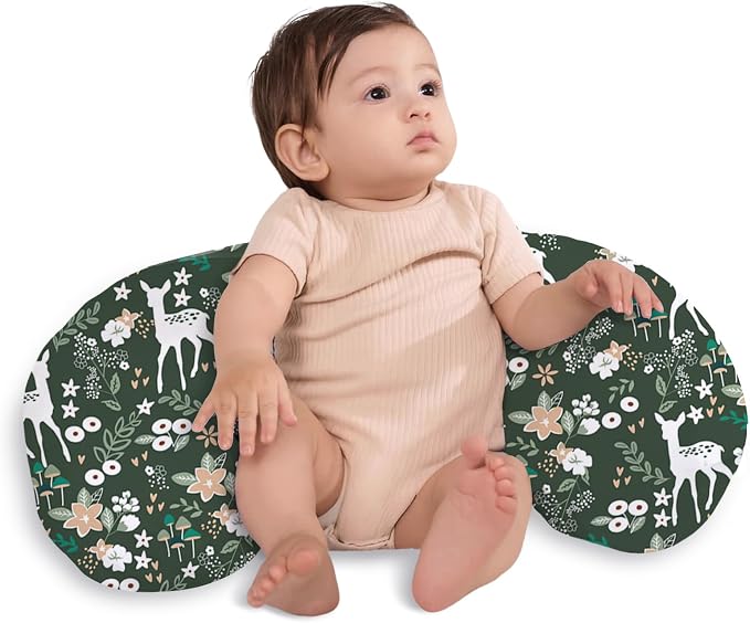 Little Grape Land Nursing Pillow, Upgraded Breast Feeding Pillow by LittleGrapeLand