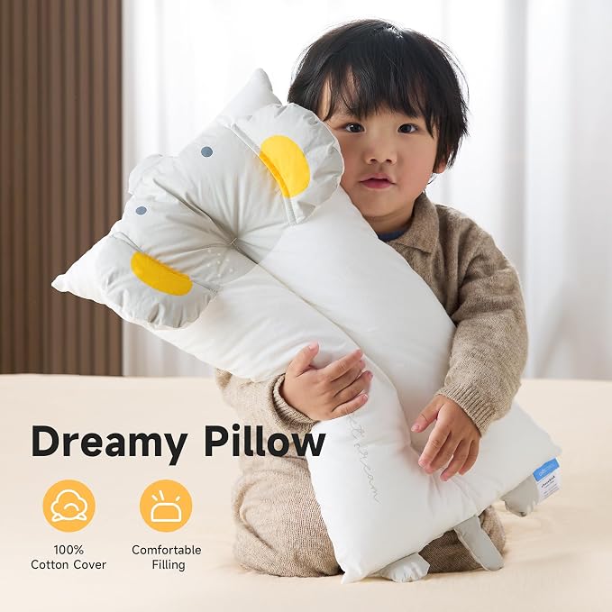 Choc chick Toddler Pillow, 20X12Inches Machine Washable Soft Hypoallergenic - Image 2