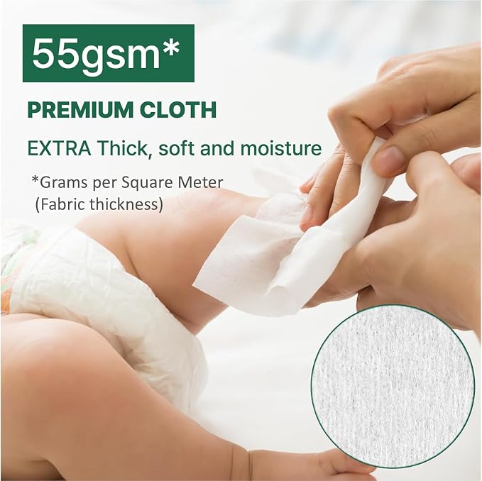 BEBESUP- Korea’s #1 Zero Harsh Chemicals Baby Wipes- Water Based Hypoallergenic - Image 5