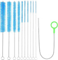 2024 Upgraded Long Straw Cleaner Brush, 9.5in 10 Different Diameters Reusable by YZAHGDS